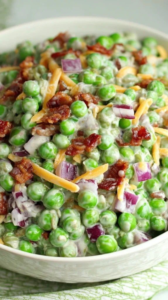 Bacon Pea Summer Salad
