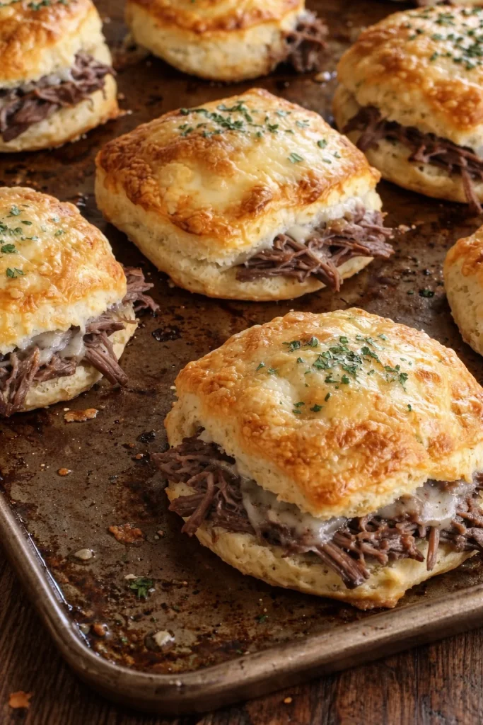 Biscuits with French Dip Flavor Biscuits with French Dip Flavor