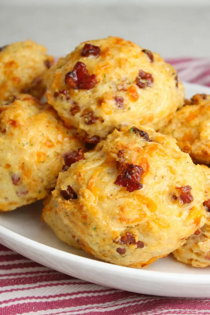 Cheesy Bacon Garlic Biscuits