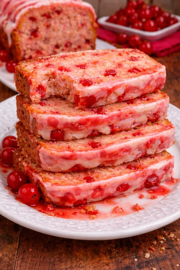 Cherry Garcia Loaf Cake