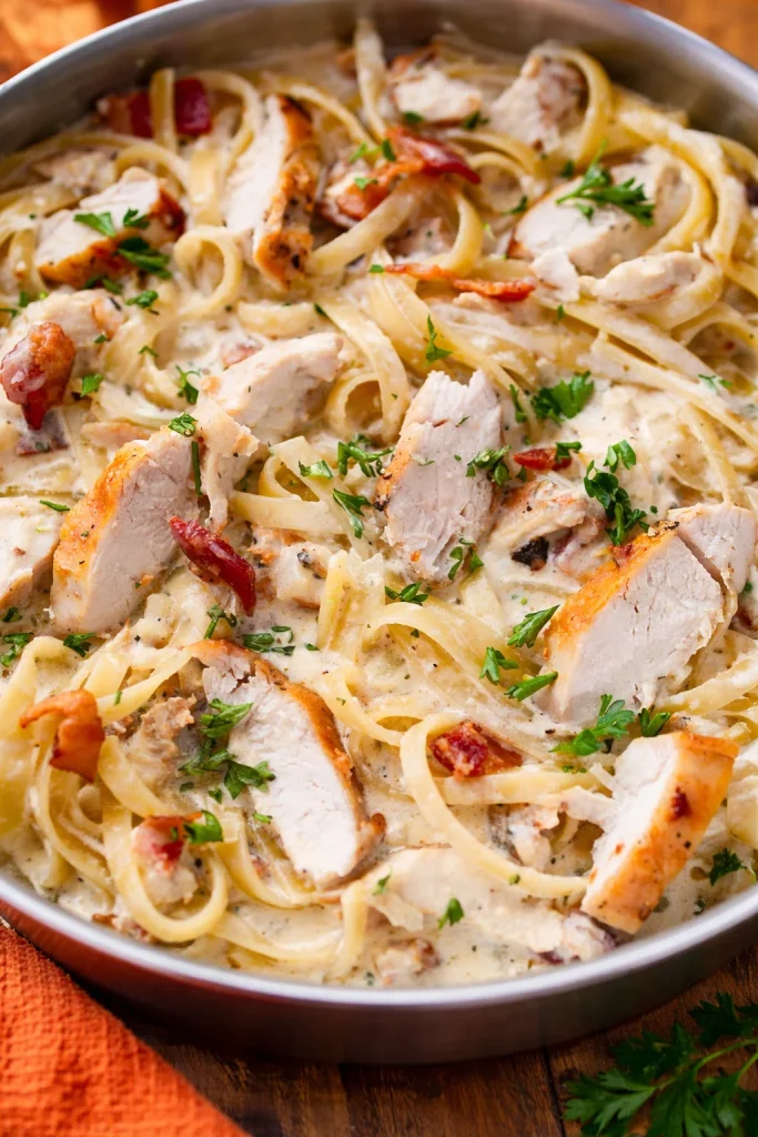 Creamy Chicken & Bacon Pasta