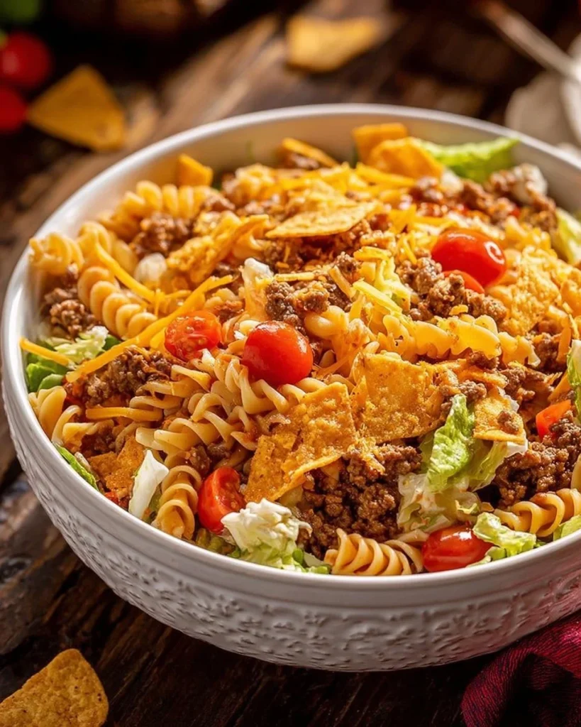 Doritos Locos Taco Pasta Salad