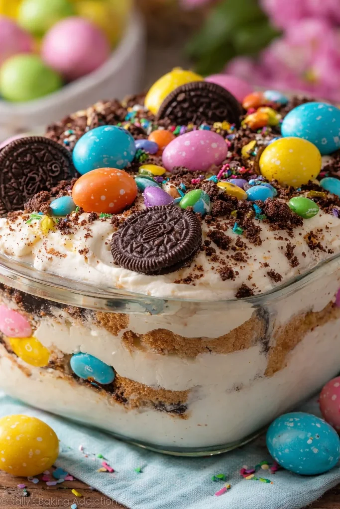 Easter Dirt Cake Casserole
