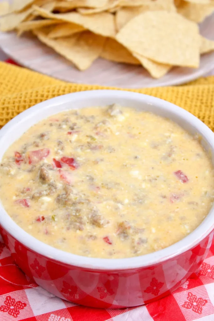 Easy Cheesy Sausage Dip