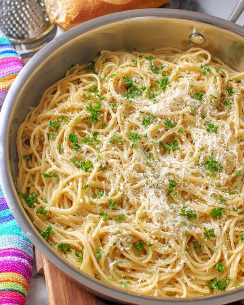 Garlic Parmesan Pasta