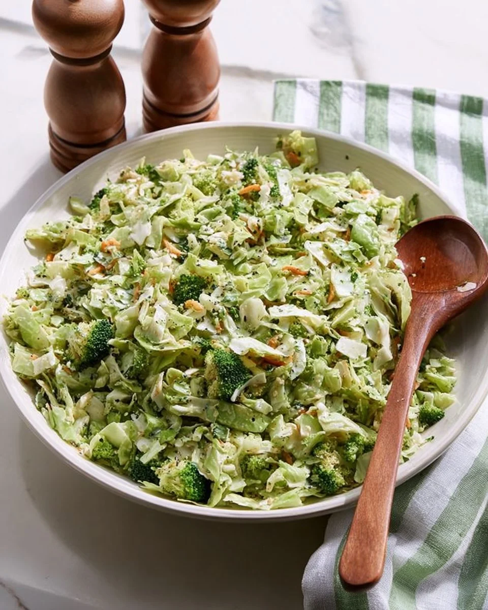 Green Goddess Salad A vibrant Green Goddess Salad topped with fresh herbs and creamy dressing.