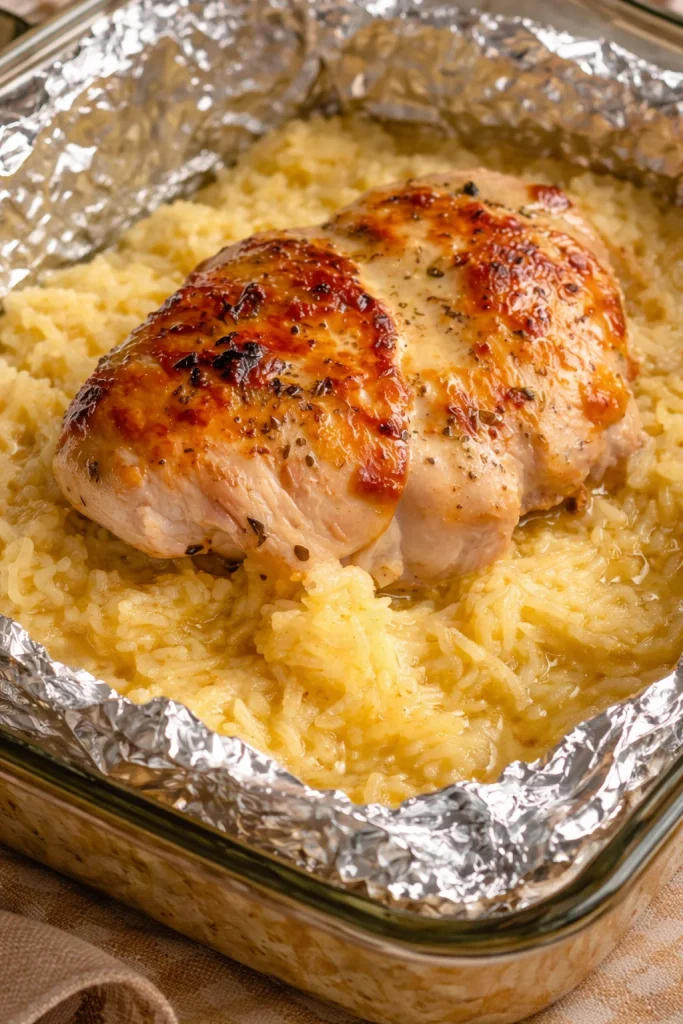 Delicious serving of Incredible Forgotten Chicken dish with herbs and spices.