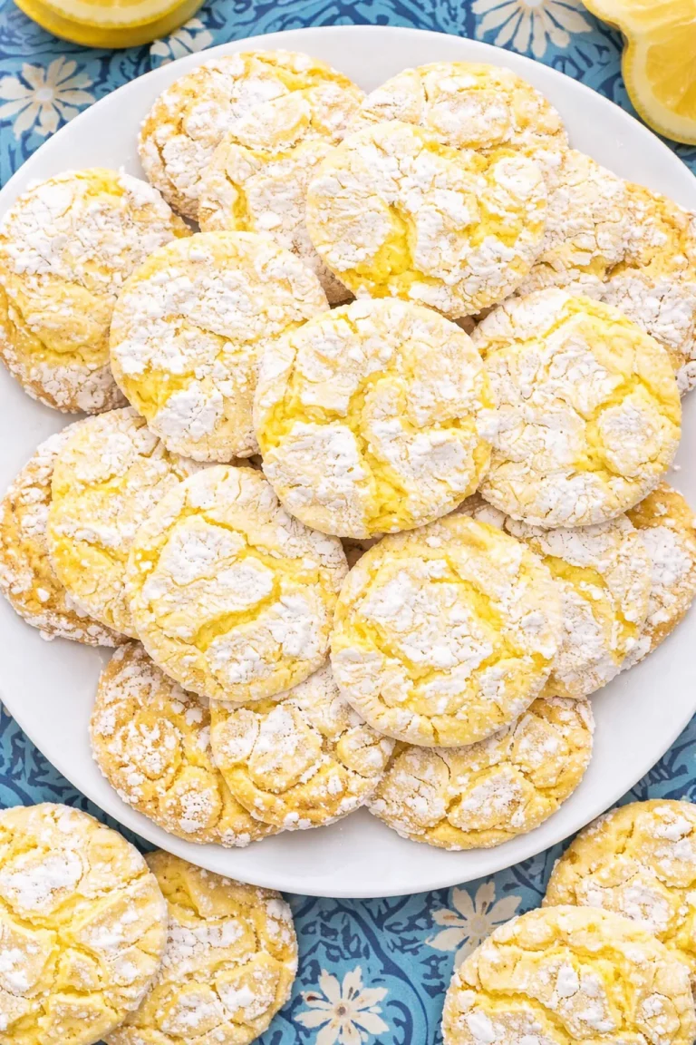 Delicious lemon cool whip cookies with a bright lemon glaze