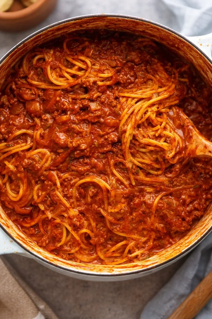 One Pot Pasta Bolognese One Pot Pasta Bolognese