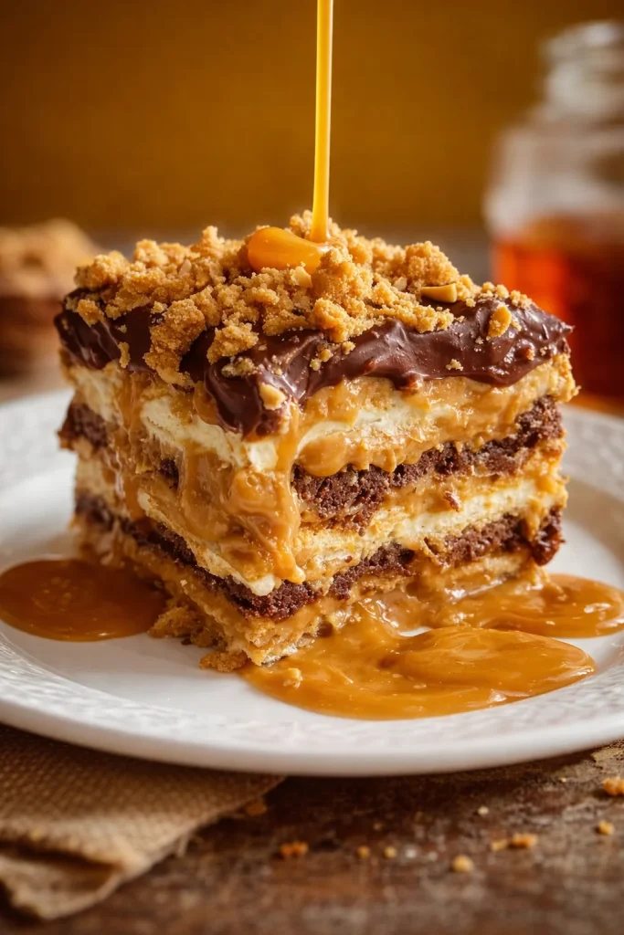 Peanut Butter Crunch Lasagna