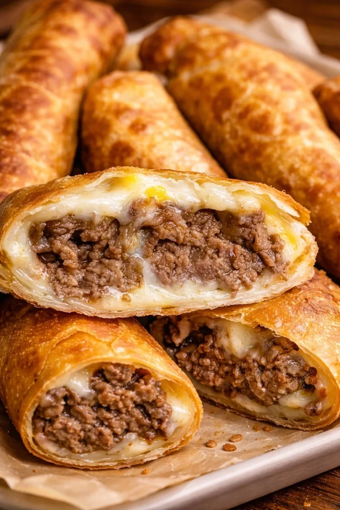 Philly Cheesesteak Egg Rolls Philly Cheesesteak Egg Rolls
