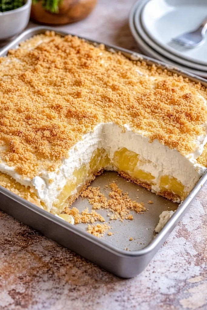 Pineapple Delight Dessert