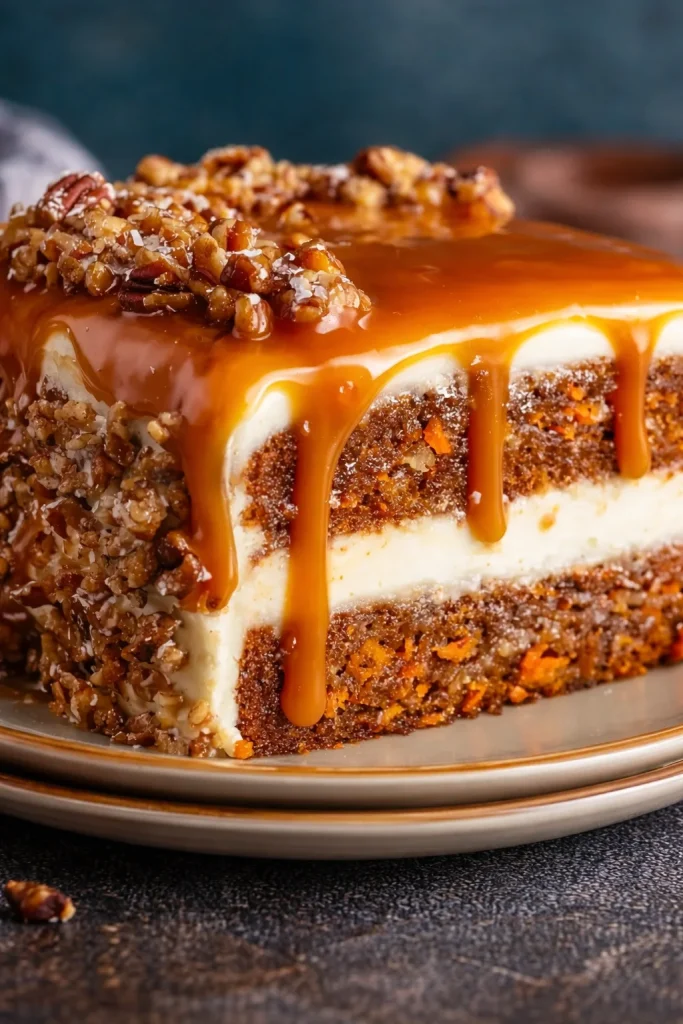 Salted Caramel Carrot Dream Cake