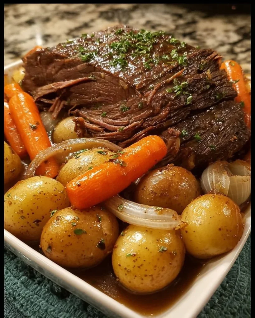 Slow Cooker Amish Pot Roast