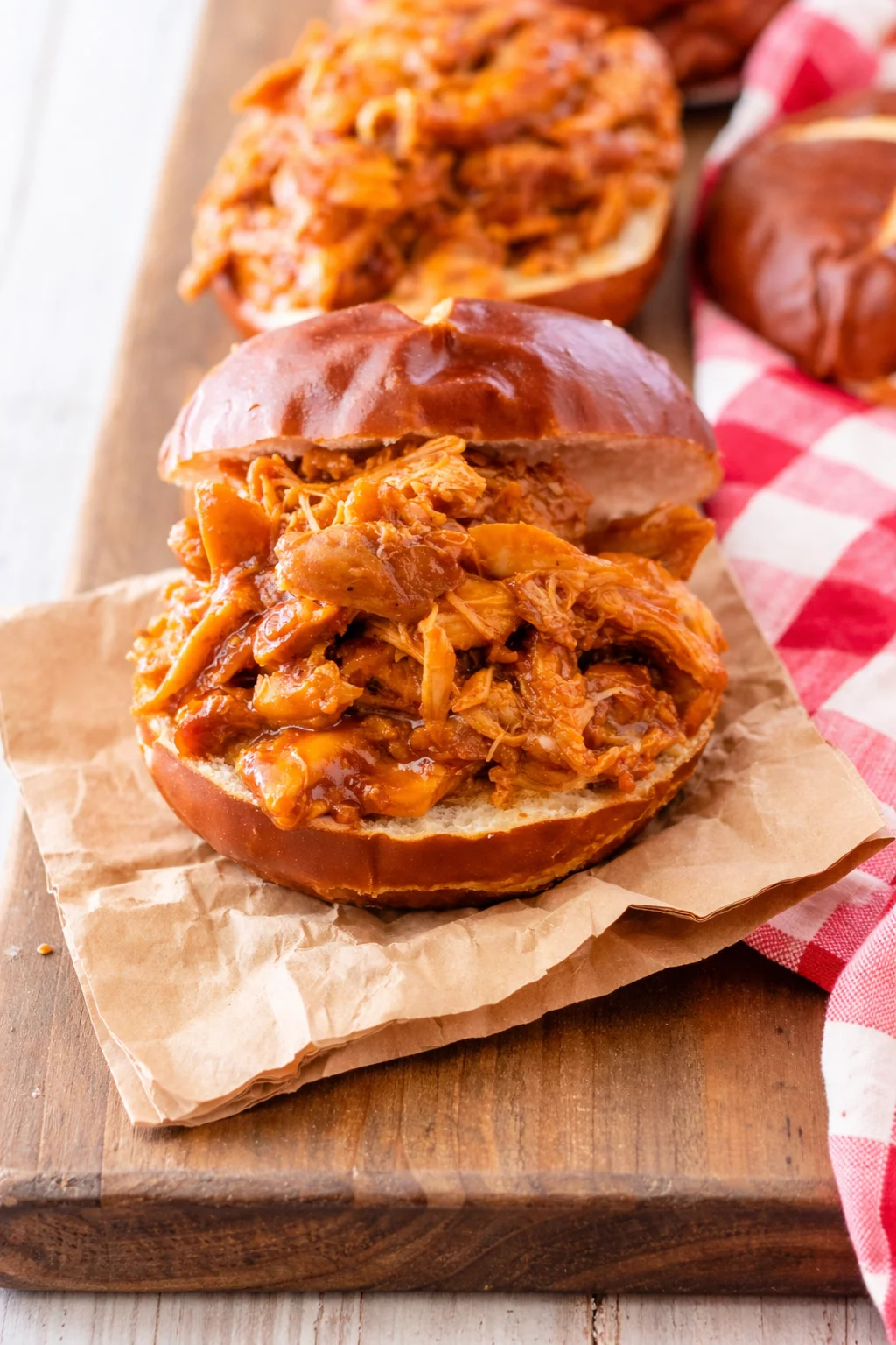 Slow Cooker Root Beer Chicken Delicious Slow Cooker Root Beer Chicken served with garnishes