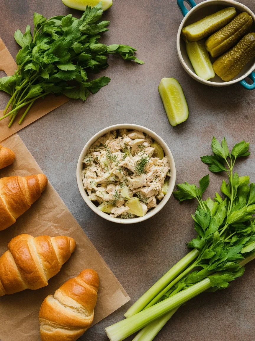 Tasty Dill Pickle Chicken Salad for a Quick and Easy Meal