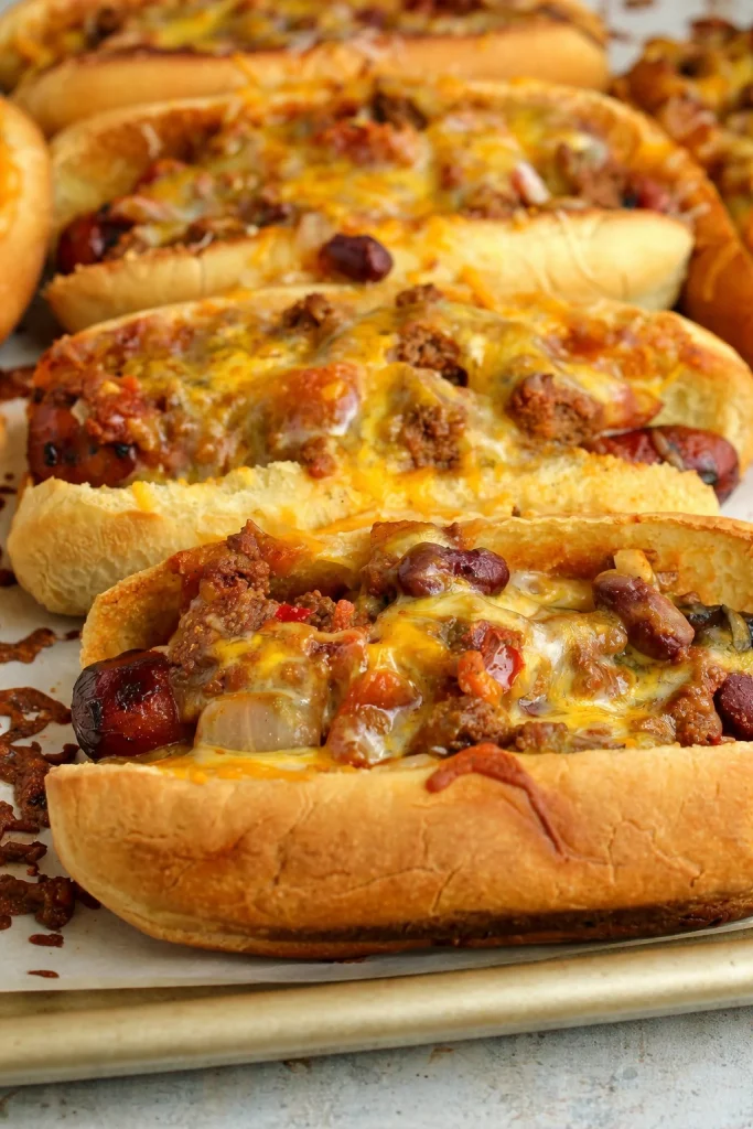 These Chili Cheese Dogs are always a hit with my family and friends. They are so easy to make and can be customized to suit everyone’s taste. These Chili Cheese Dogs are always a hit with my family and friends. They are so easy to make and can be customized to suit everyone’s taste.