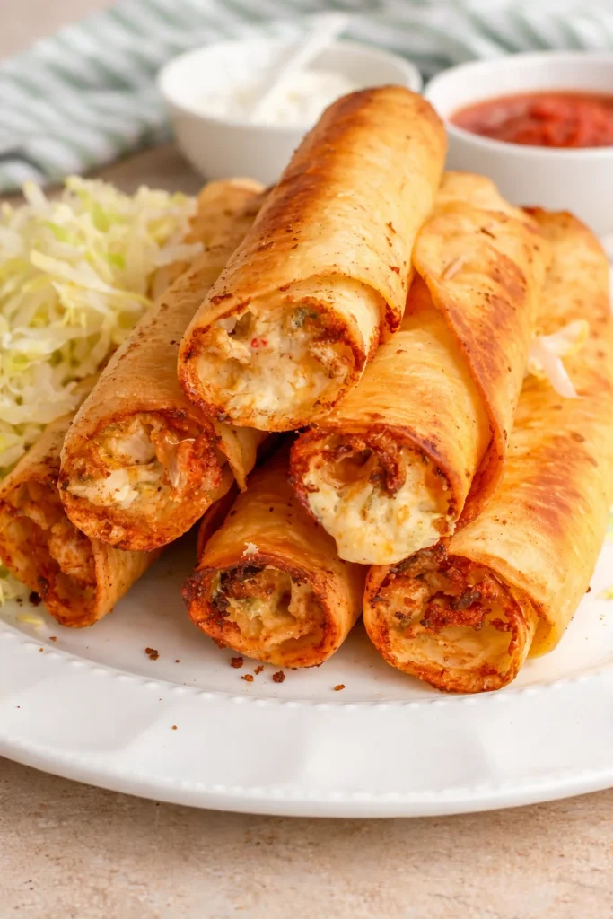 creamy Chicken Taquitos