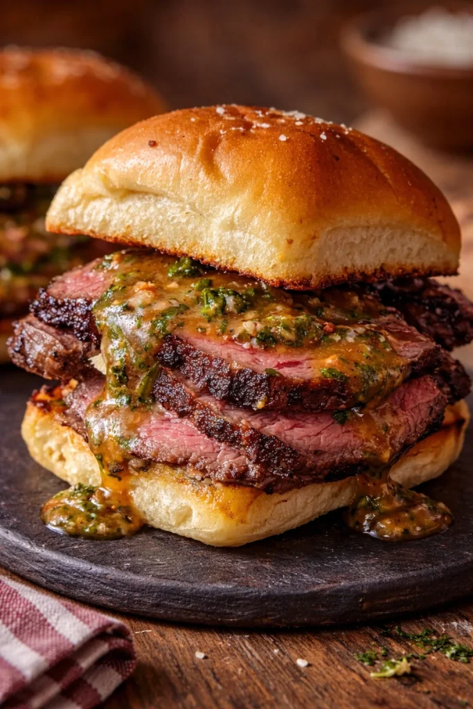 Cowboy Butter Steak Sliders