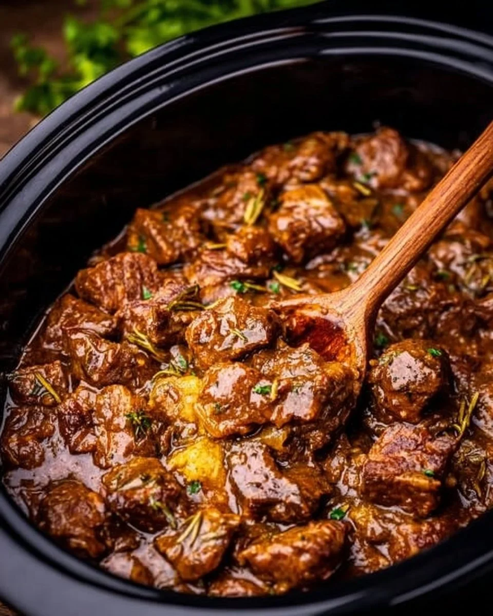 CROCK-POT Mississippi Steak Bites Crock-Pot Mississippi Steak Bites served in a bowl with spices and vegetables