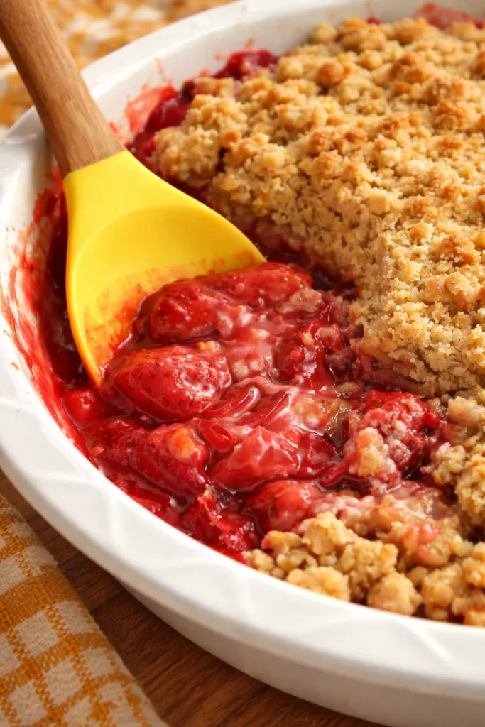 Fresh Strawberry Crisp