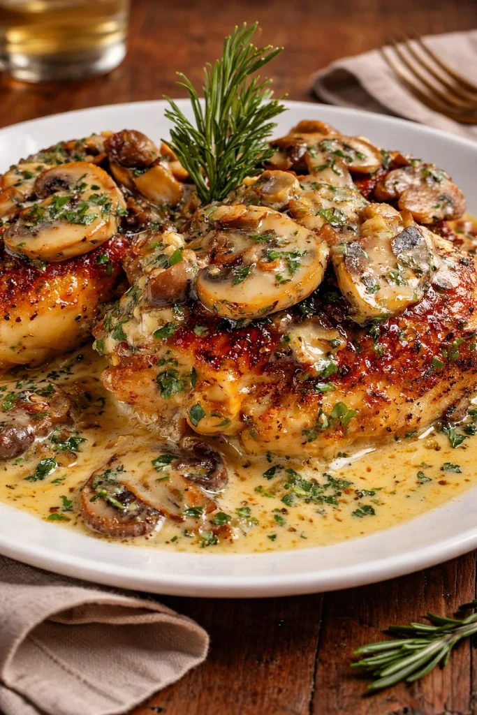 Garlic Mushroom Chicken