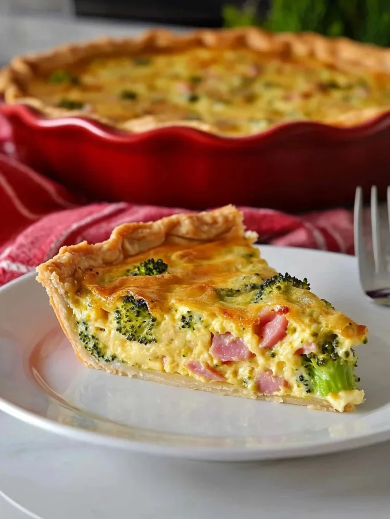 Ham and Cheese Quiche