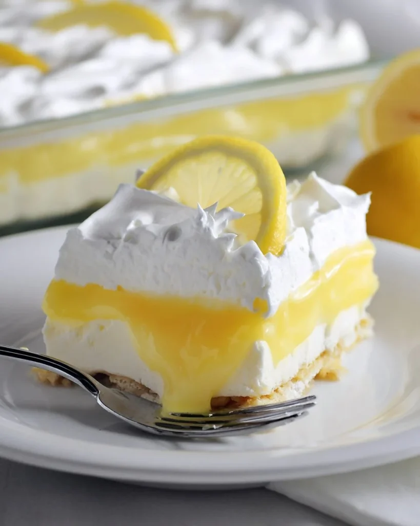 Lemon Lush Lasagna