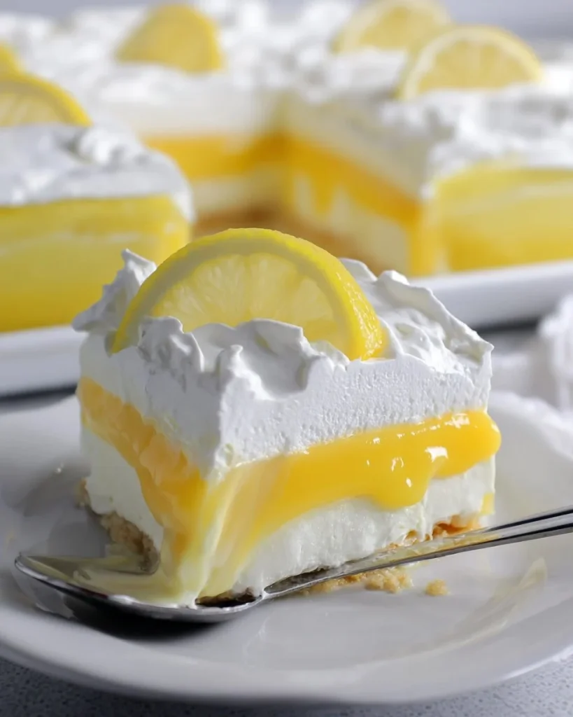 Lemon Lush Lasagna