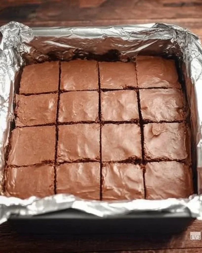 Delicious Lunch Lady brownies on a plate, ready to be served as a nostalgic dessert