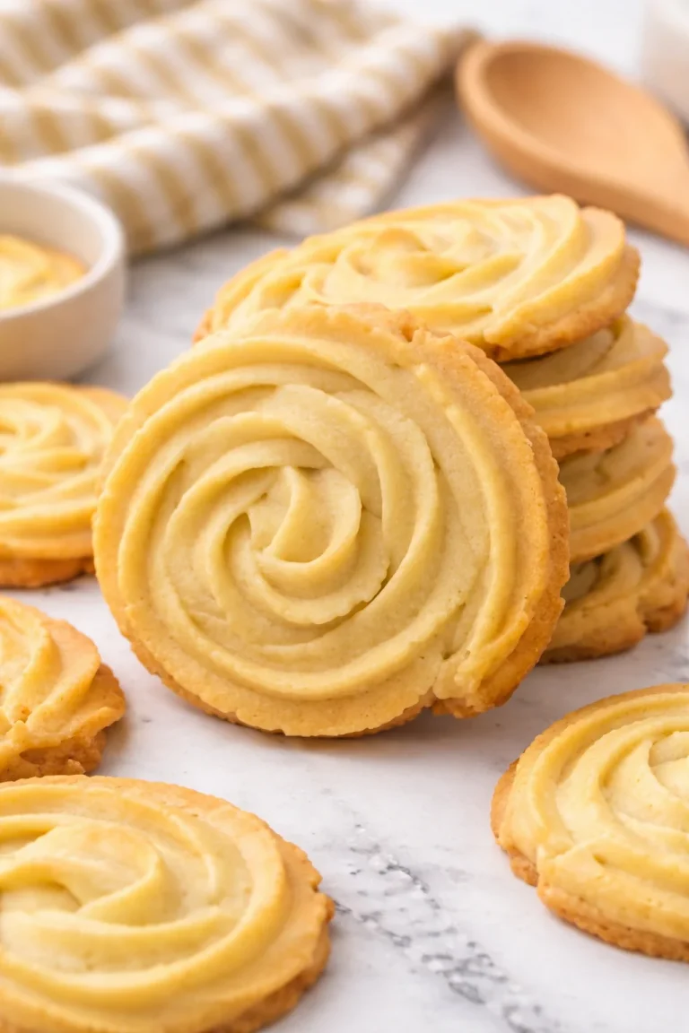 Melt in your mouth butter cookies fresh from the oven