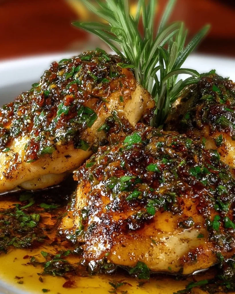 Succulent chicken dish from Morton's Steakhouse served with elegant sides