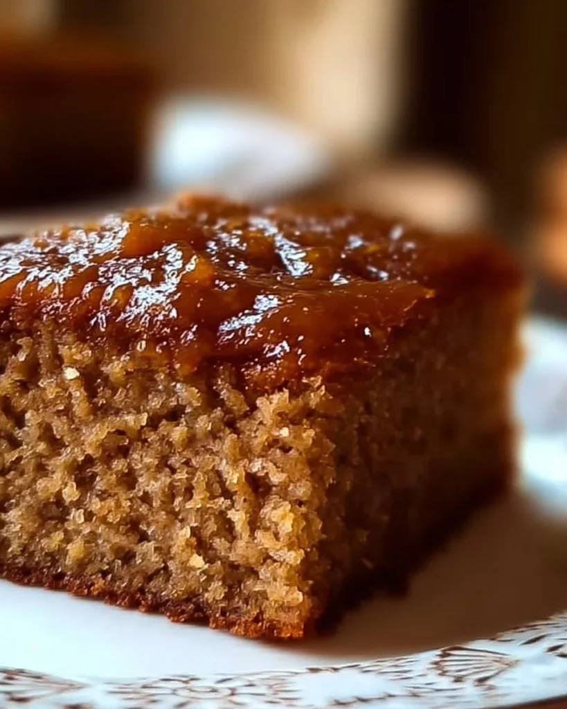 Oatmeal Ginger Cake Oatmeal Ginger Cake