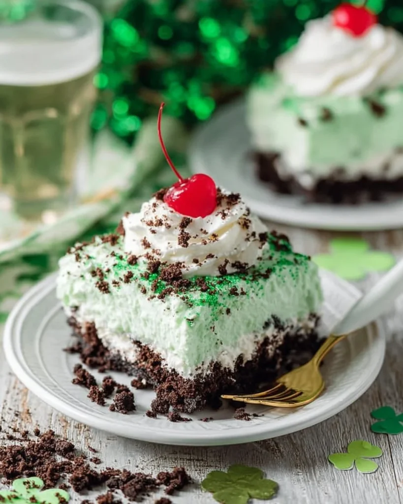Shamrock Shake Lasagna Dessert Shamrock Shake Lasagna Dessert