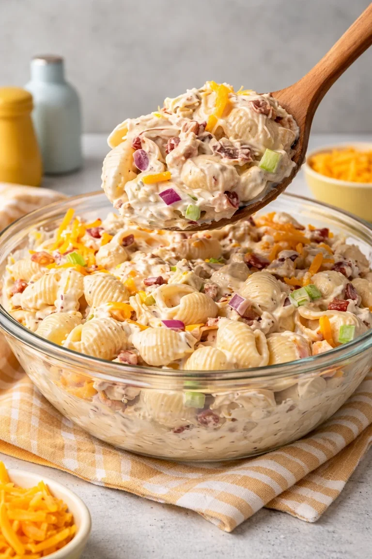 Delicious plate of the best pasta dinner with fresh ingredients