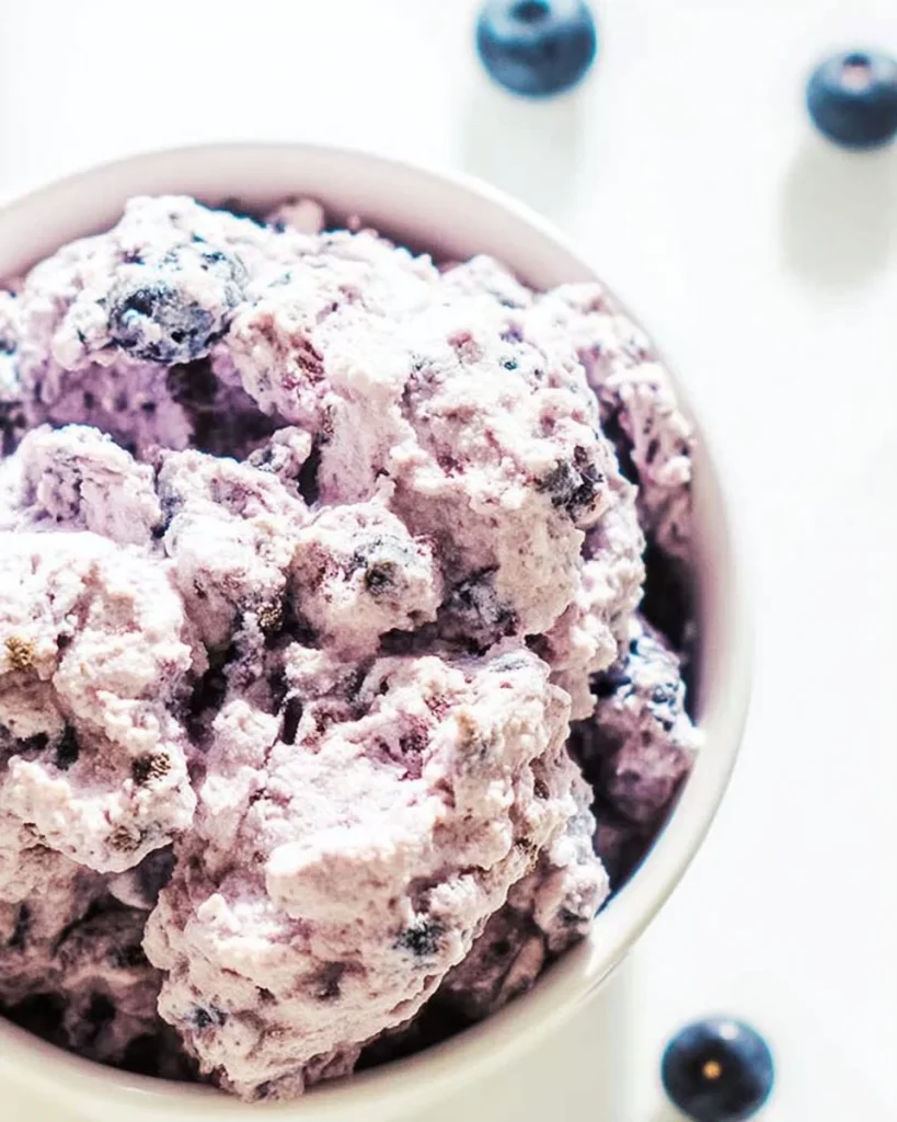 Blueberry Marshmallow Fluff Salad Blueberry Marshmallow Fluff Salad