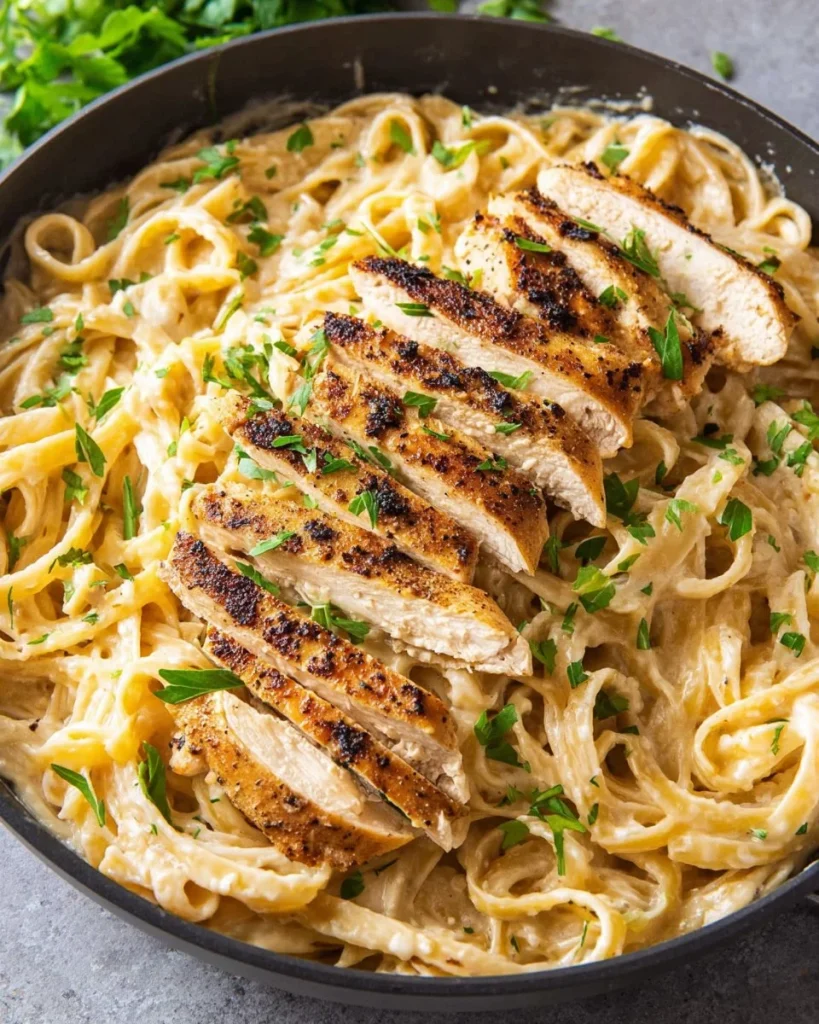 Chicken Fettuccine Alfredo
