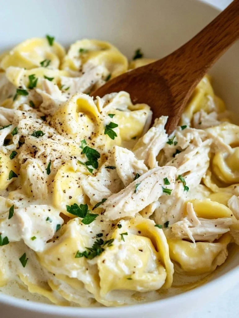 Chicken Tortellini Alfredo Chicken Tortellini Alfredo