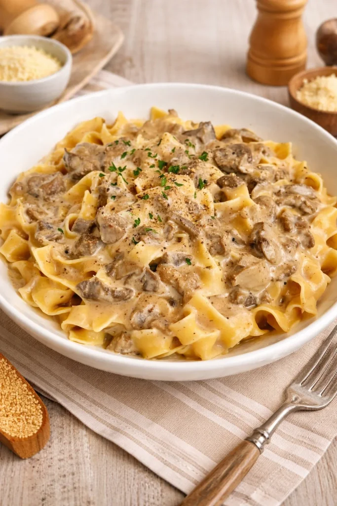 Classic Beef Stroganoff