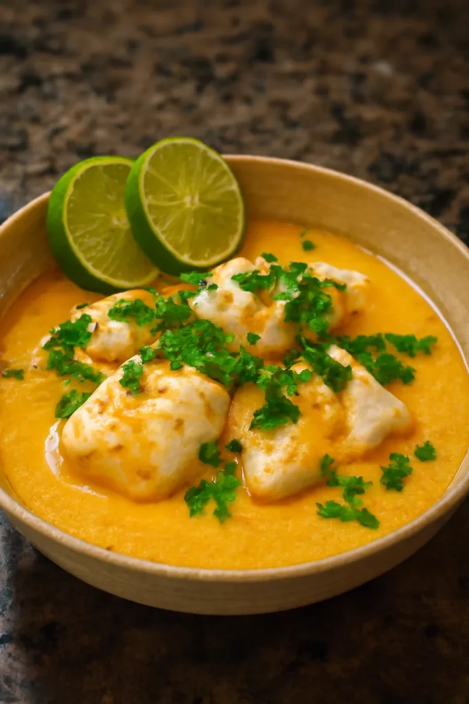 Coconut Lime Fish Soup