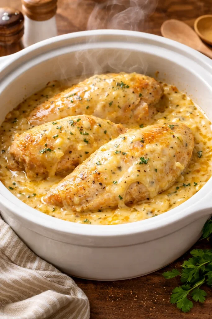 creamy five-ingredient dinner