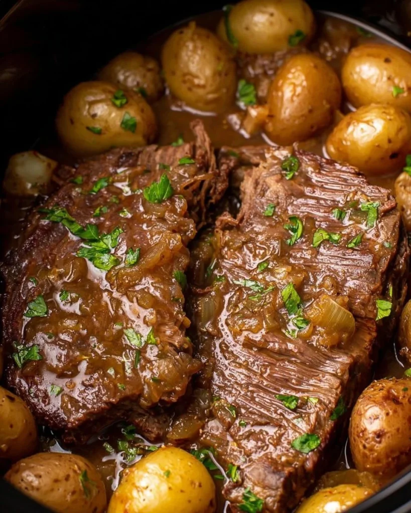 Crock Pot Steak and Potatoes