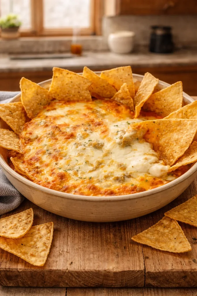 Hot Cheesy Bacon-Ranch Dip Hot Cheesy Bacon-Ranch Dip