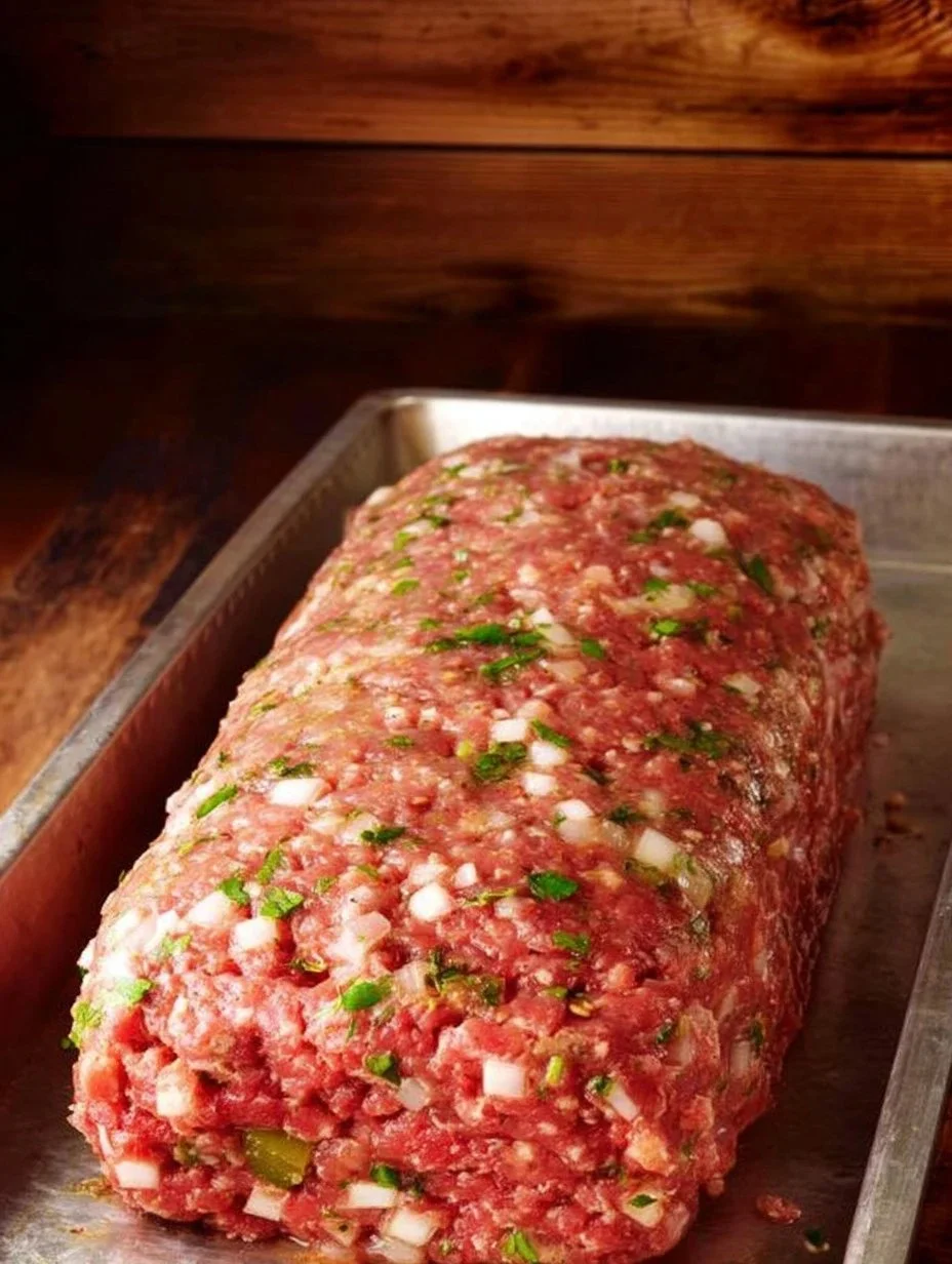 Italian Meatloaf Delicious Italian Meatloaf served with herbs and sauce