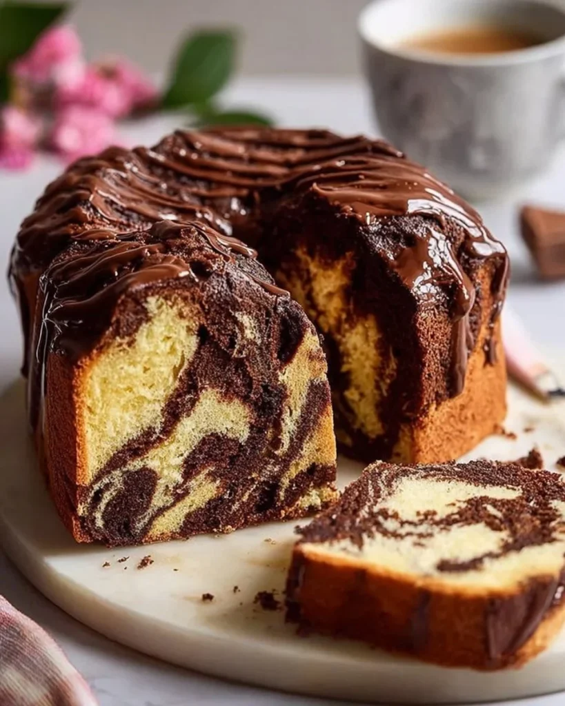 Marble Bundt Cake