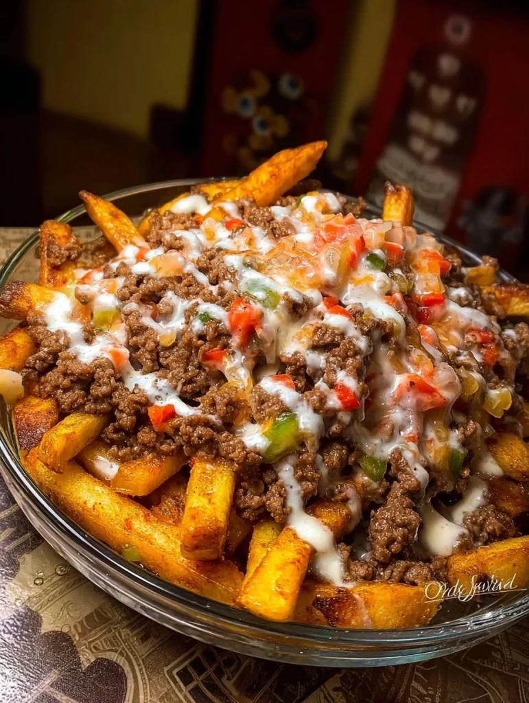 Philly Steak Cheese Fries