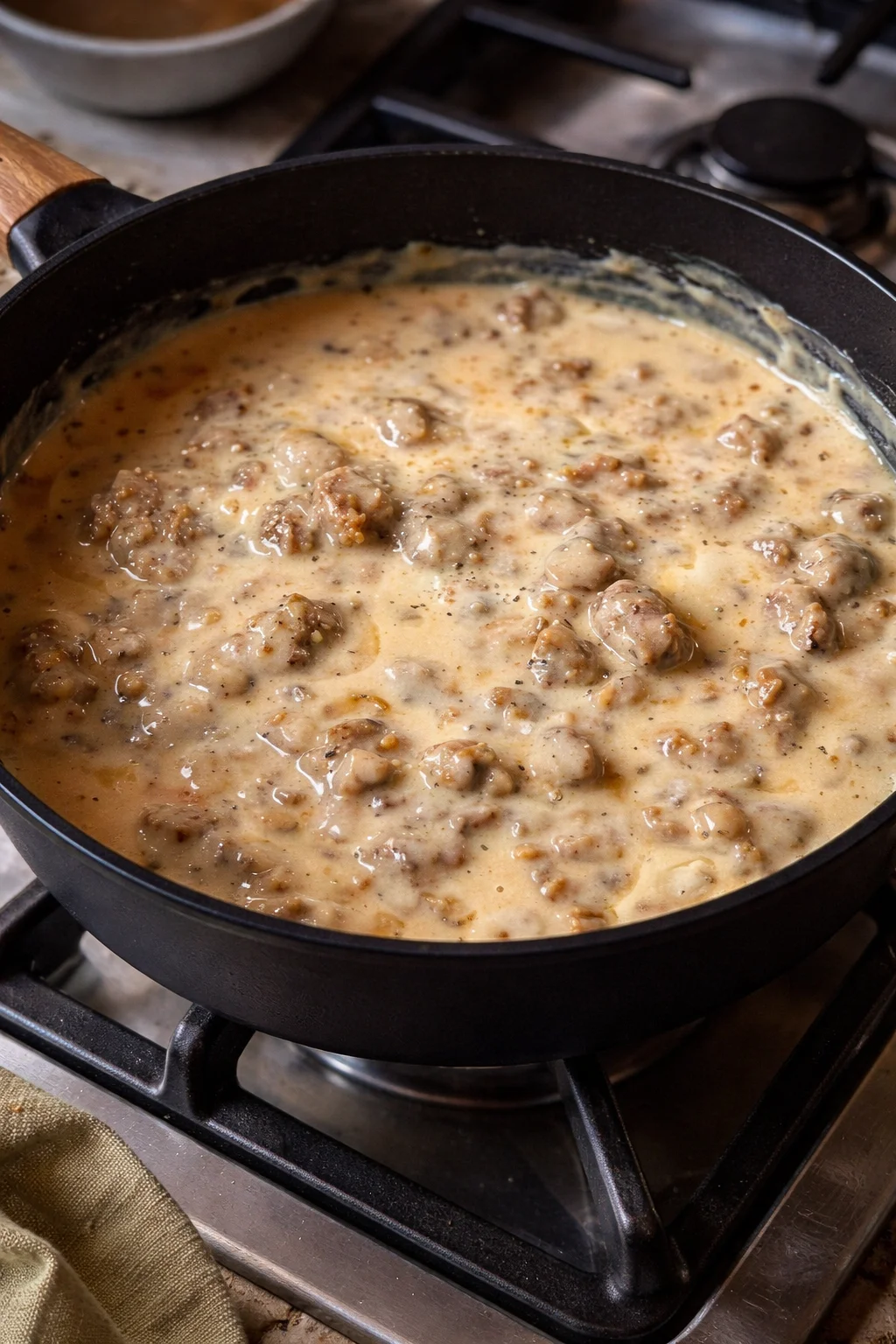Savory sausage balls ready to serve as a delicious appetizer