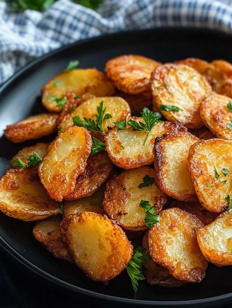 Sliced Potatoes in the Air Fryer