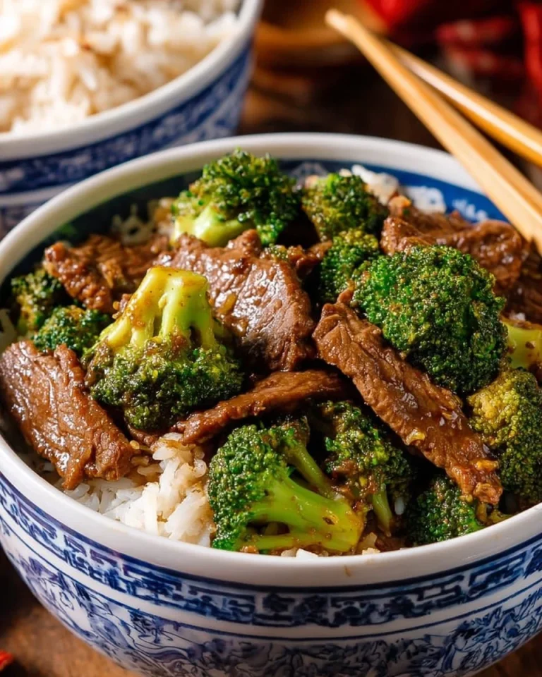 Slow Cooker Beef and Broccoli dish served with rice and colorful vegetables.