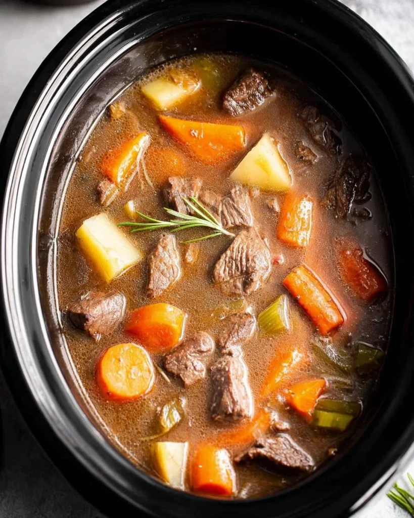 Slow Cooker Irish Beef Stew